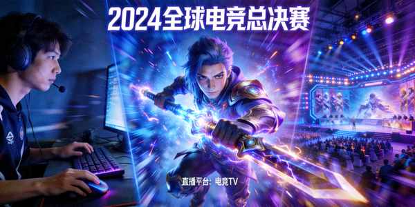 热门电竞赛事高清直播封面